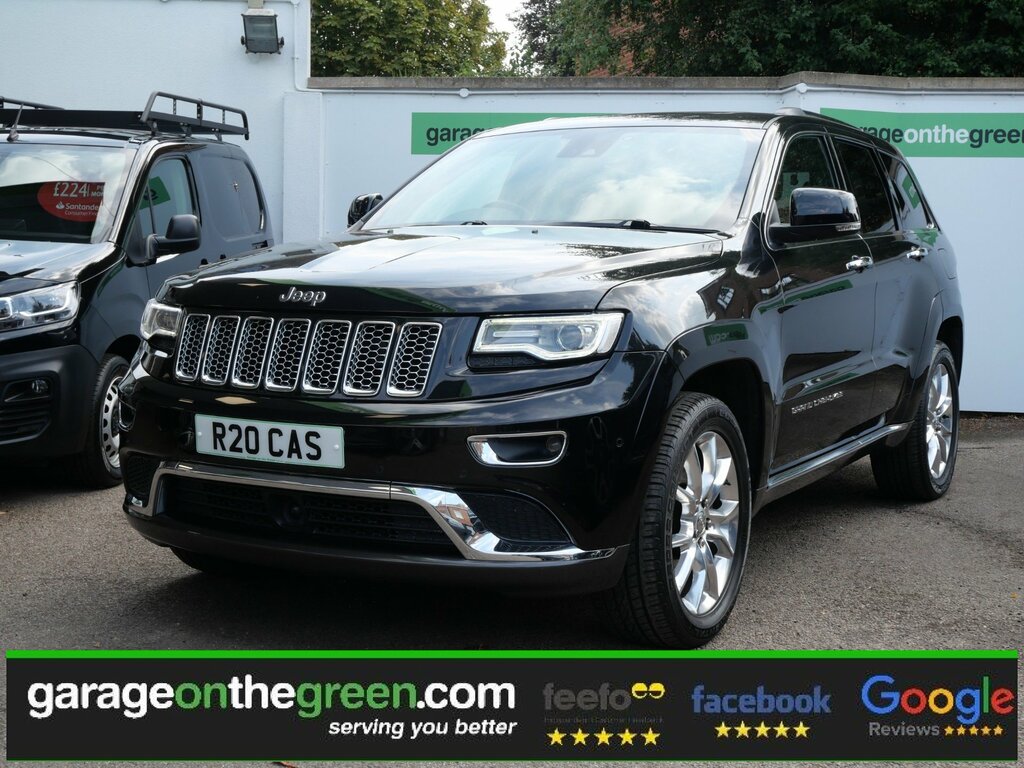 Jeep Grand Cherokee 3.0 V6 Crd Summit 4Wd Euro 6 247 Bhp On Black