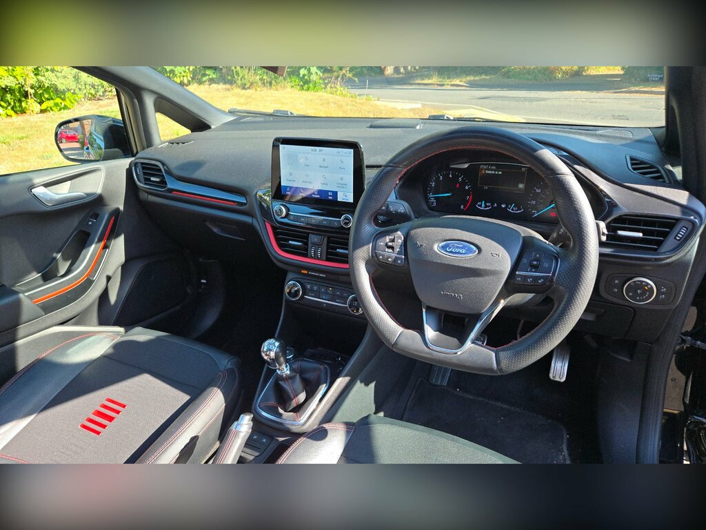 Ford Fiesta 1.0T Ecoboost Gpf St-line X Euro 6 Ss 47000 Black #6