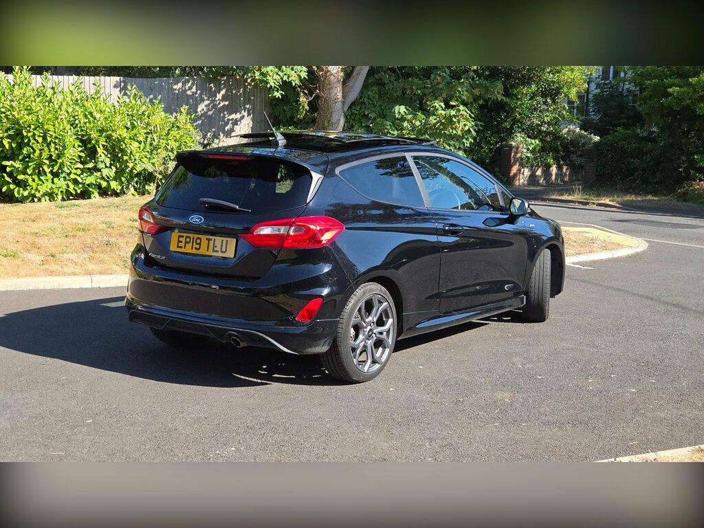 Ford Fiesta 1.0T Ecoboost Gpf St-line X Euro 6 Ss 47000 Black #4