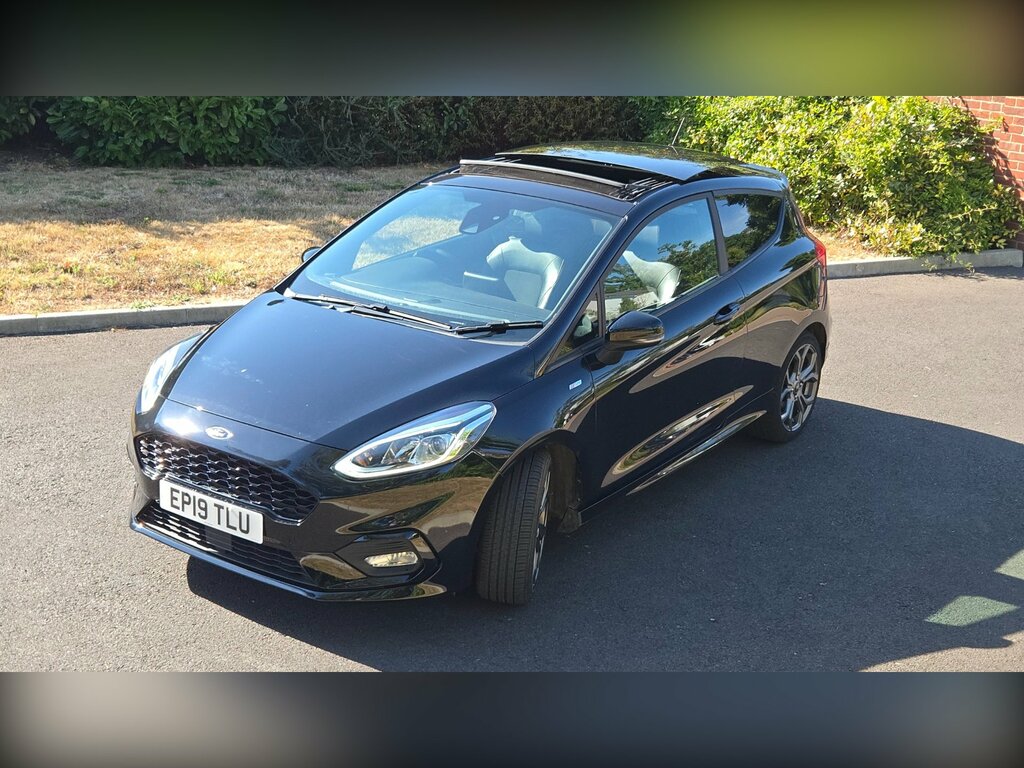 Ford Fiesta 1.0T Ecoboost Gpf St-line X Euro 6 Ss 47000 Black #2