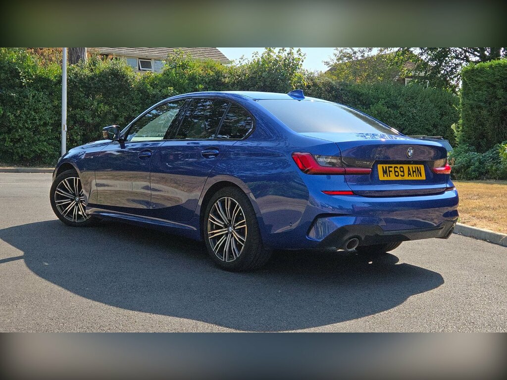 BMW 3 Series 2.0 320I M Sport Euro 6 Ss Blue #4