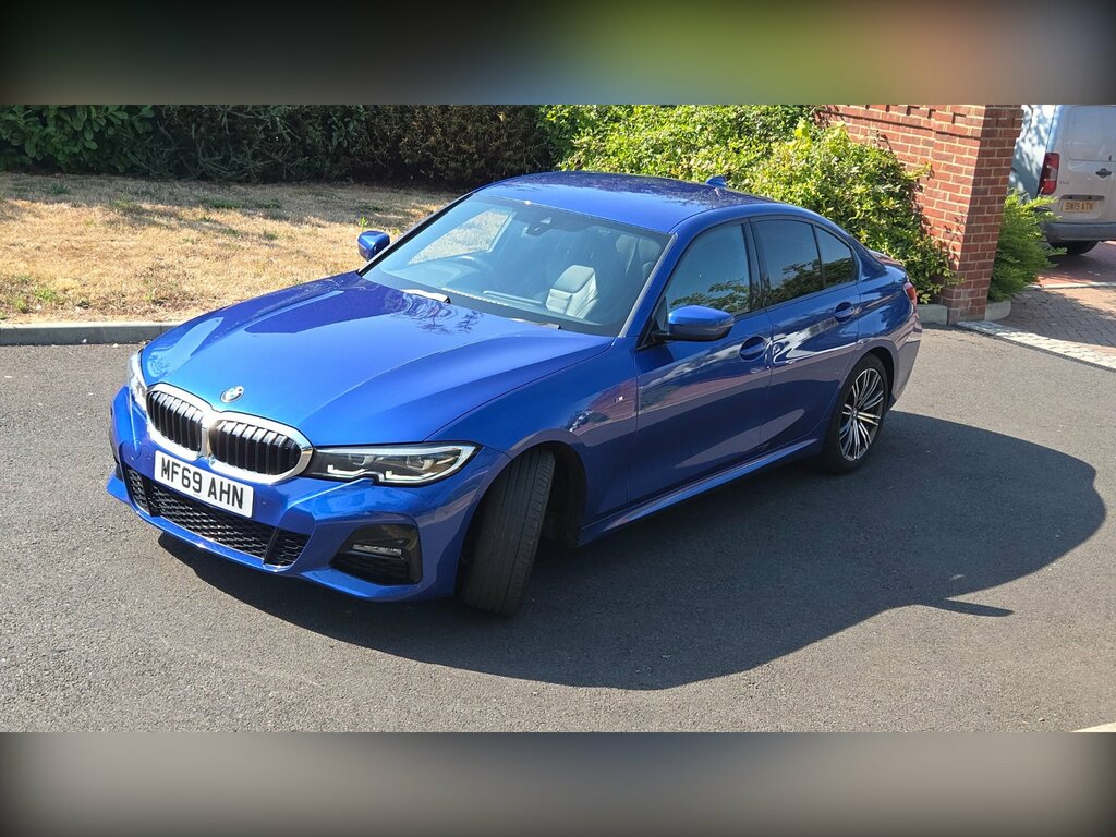 BMW 3 Series 2.0 320I M Sport Euro 6 Ss Blue #2