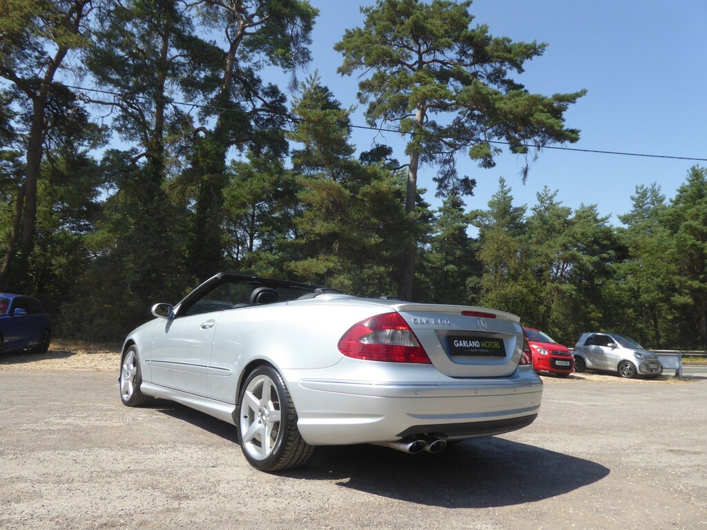 Mercedes-Benz CLK Convertible 3.0 Clk280 Sport 200707 Silver #2