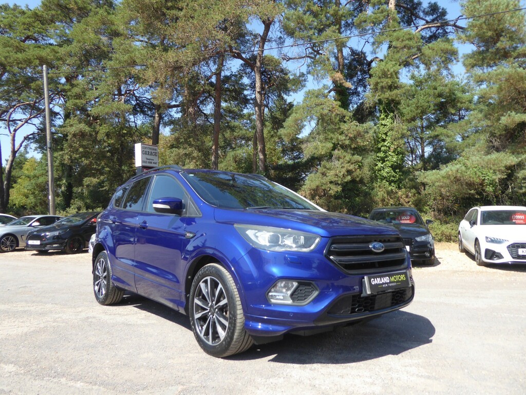 Ford Kuga 2.0 Tdci Ecoblue St-line Blue #4