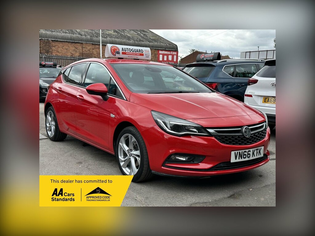Vauxhall Astra 1.4I Turbo Sri Nav Euro 6 Red
