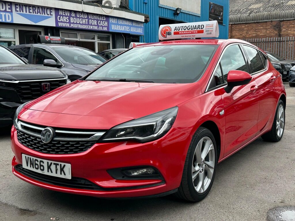 Vauxhall Astra 1.4I Turbo Sri Nav Euro 6 Red #3