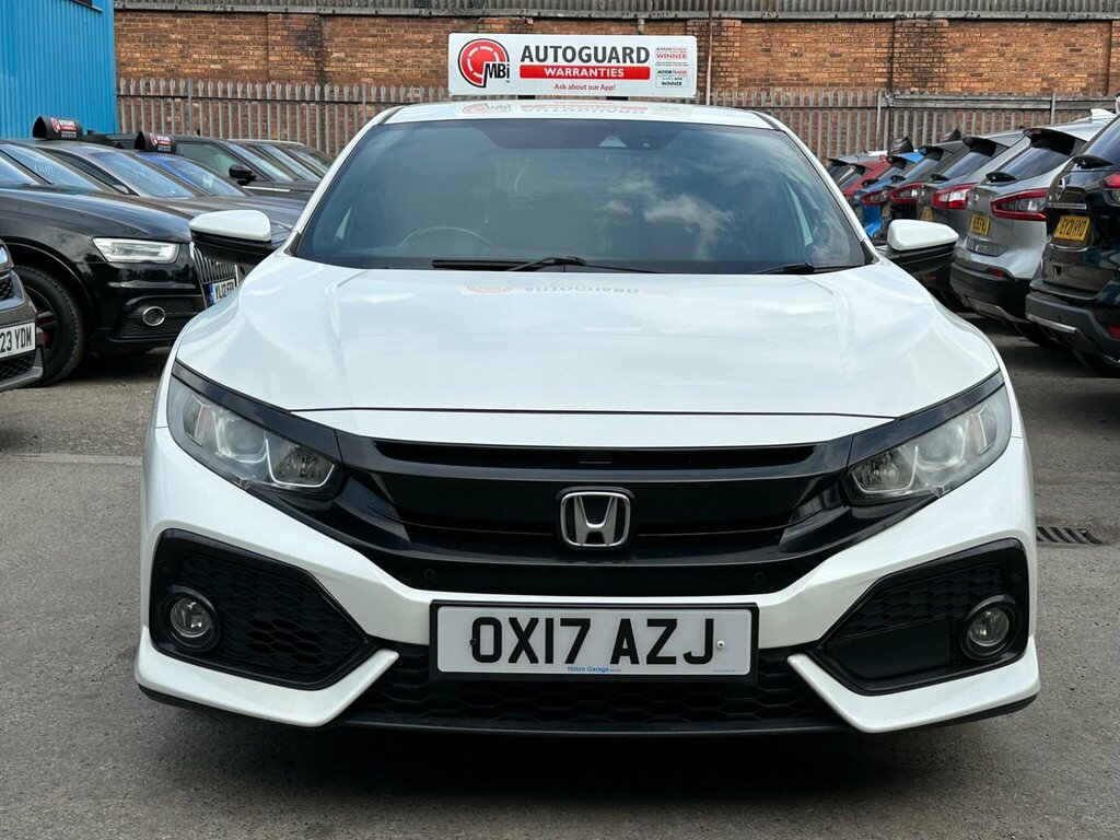 Honda Civic 1.0 Vtec Turbo Sr Euro 6 Ss White #2