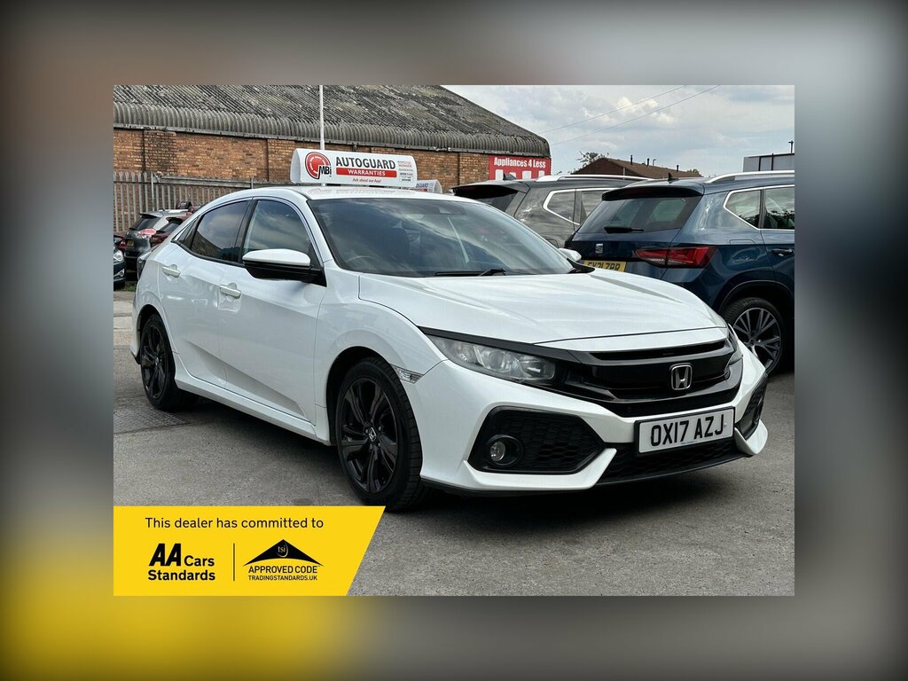 Honda Civic 1.0 Vtec Turbo Sr Euro 6 Ss White