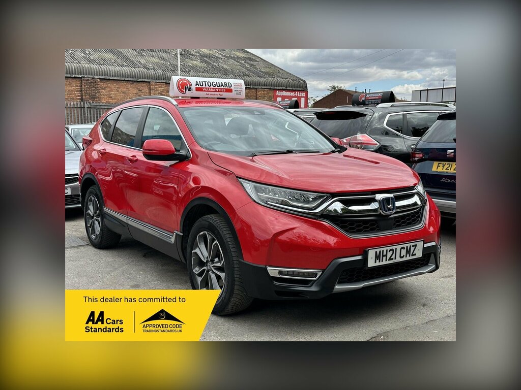 Honda Cr-V 2.0 H I-mmd Sr Ecvt 4Wd Euro 6 Ss Red
