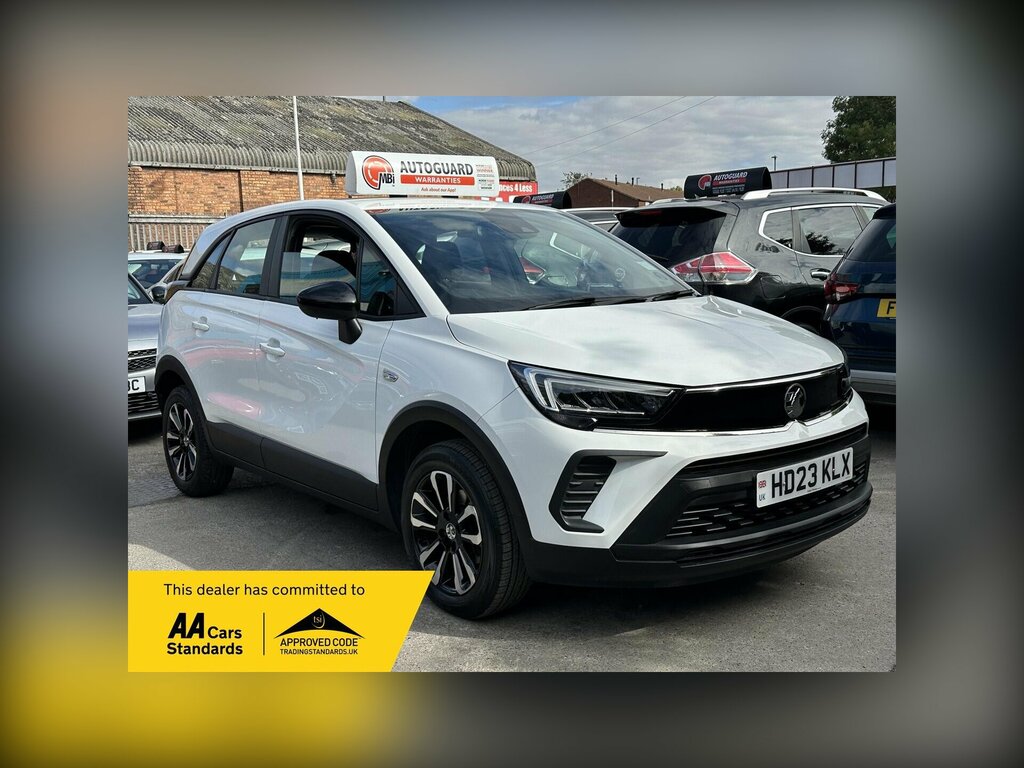 Vauxhall Crossland 1.2 Turbo Design Euro 6 Ss White