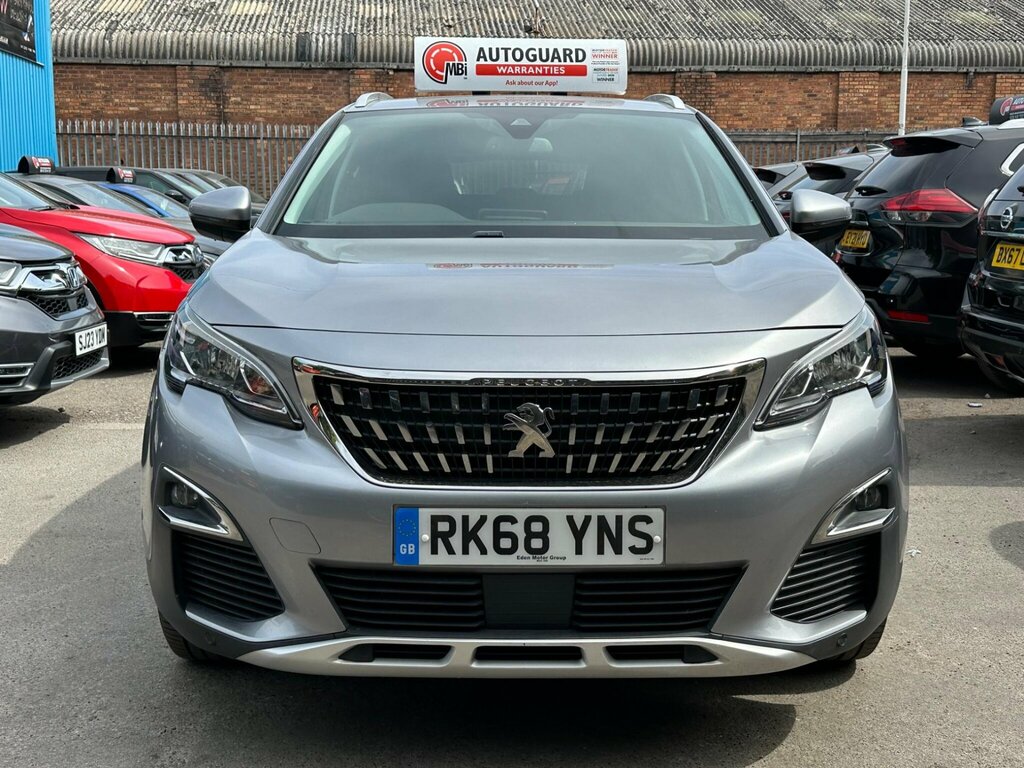 Peugeot 3008 1.2 Puretech Allure Euro 6 Ss RK68YNS Grey #2
