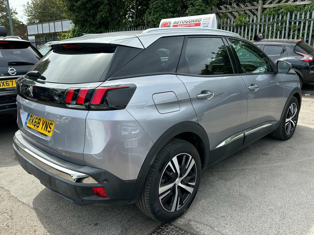 Peugeot 3008 1.2 Puretech Allure Euro 6 Ss RK68YNS Grey #6