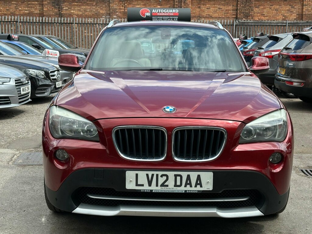 BMW X1 2.0 20D Se Steptronic Xdrive Euro 5 Red #2