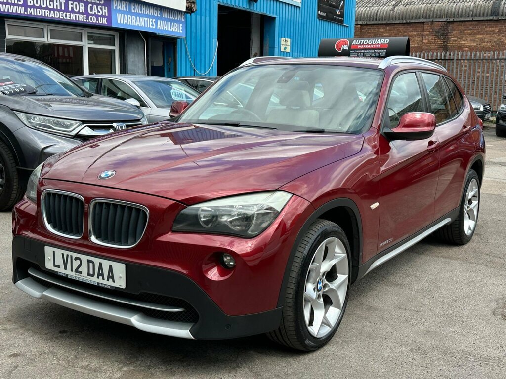 BMW X1 2.0 20D Se Steptronic Xdrive Euro 5 Red #3