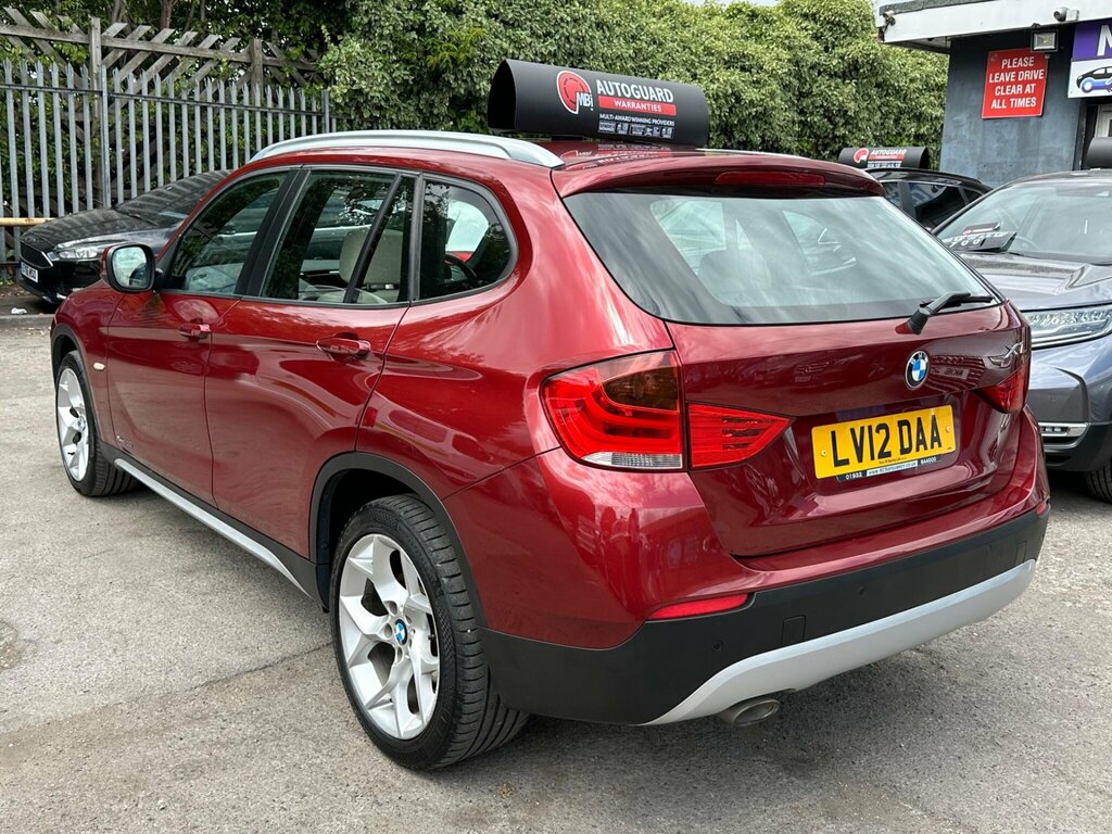 BMW X1 2.0 20D Se Steptronic Xdrive Euro 5 Red #4