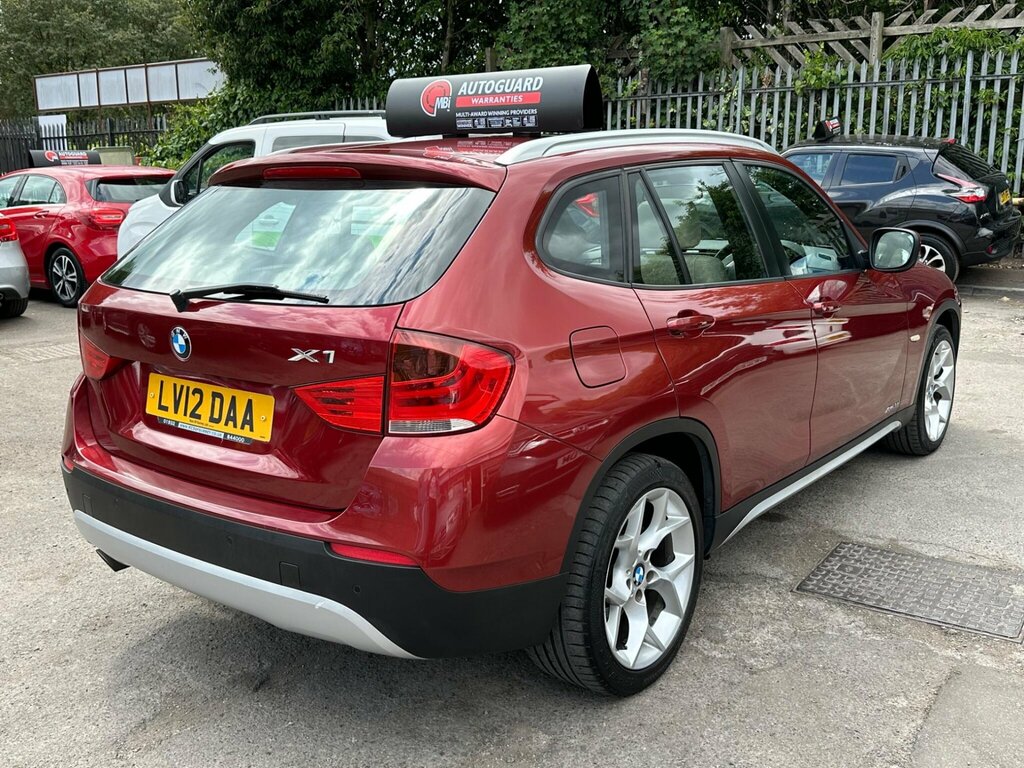 BMW X1 2.0 20D Se Steptronic Xdrive Euro 5 Red #6