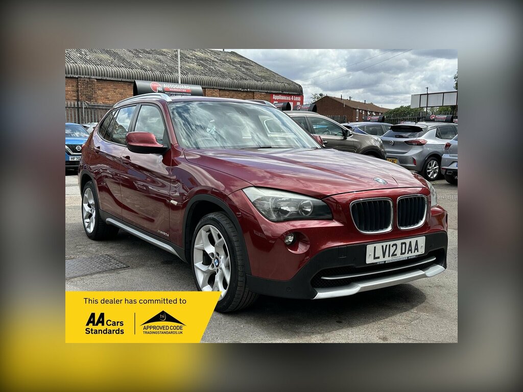 BMW X1 2.0 20D Se Steptronic Xdrive Euro 5 Red