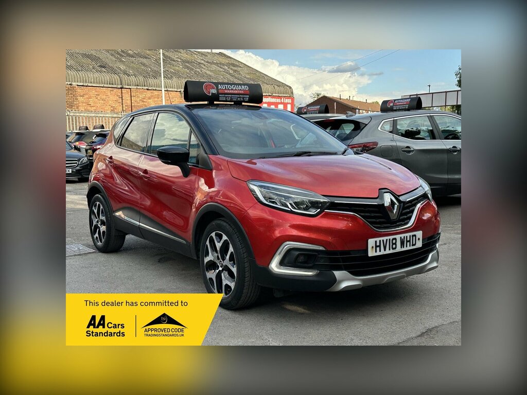 Renault Captur 1.5 Dci Energy Signature X Nav Euro 6 Ss Red