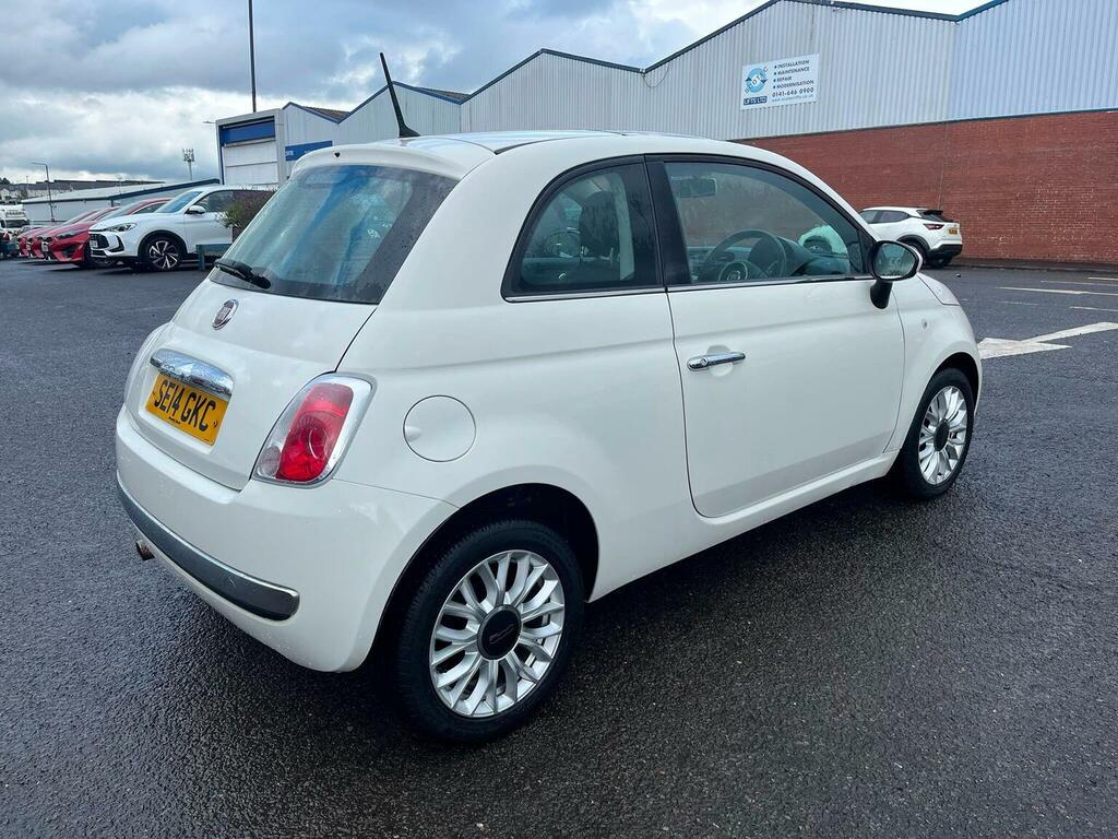 Fiat 500 1.2 Lounge Euro 6 Ss White #6
