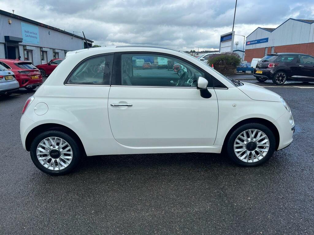 Fiat 500 1.2 Lounge Euro 6 Ss White #5