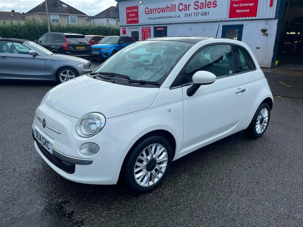 Fiat 500 1.2 Lounge Euro 6 Ss White #2