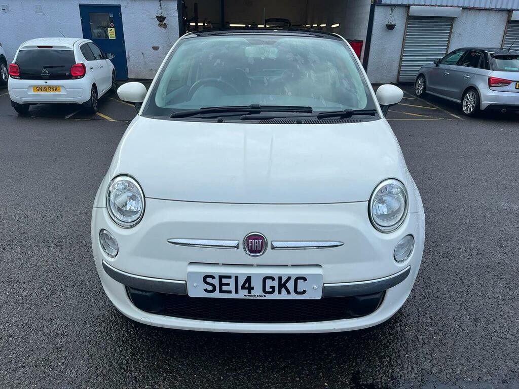 Fiat 500 1.2 Lounge Euro 6 Ss White #3
