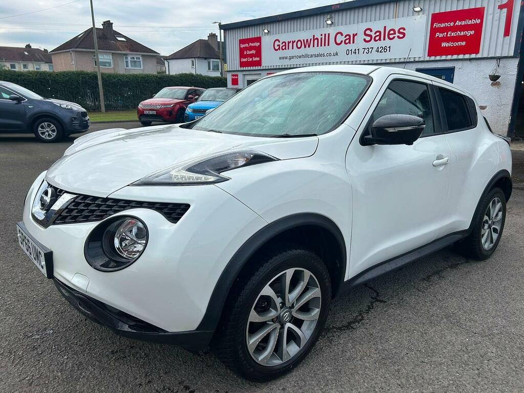 Nissan Juke 1.6 Tekna Xtron Euro 6 White