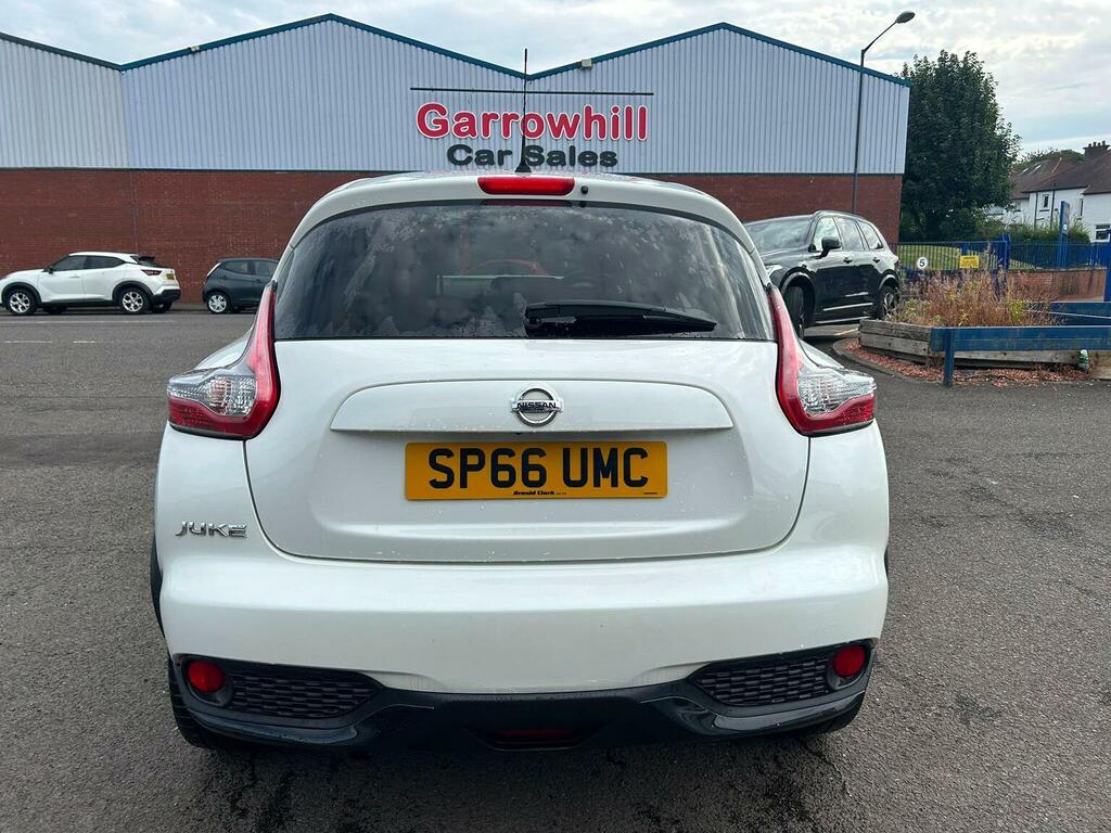 Nissan Juke 1.6 Tekna Xtron Euro 6 White #6
