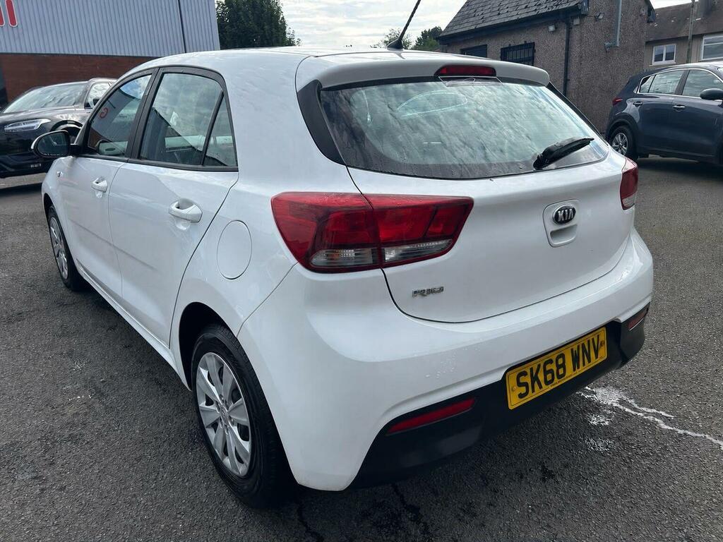Kia RIO Hatchback 1.25 1 Euro 6 Ss 201868 White #6