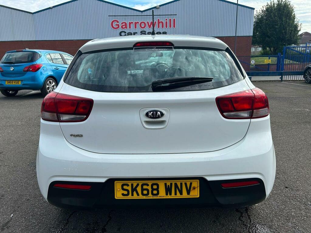 Kia RIO Hatchback 1.25 1 Euro 6 Ss 201868 White #5