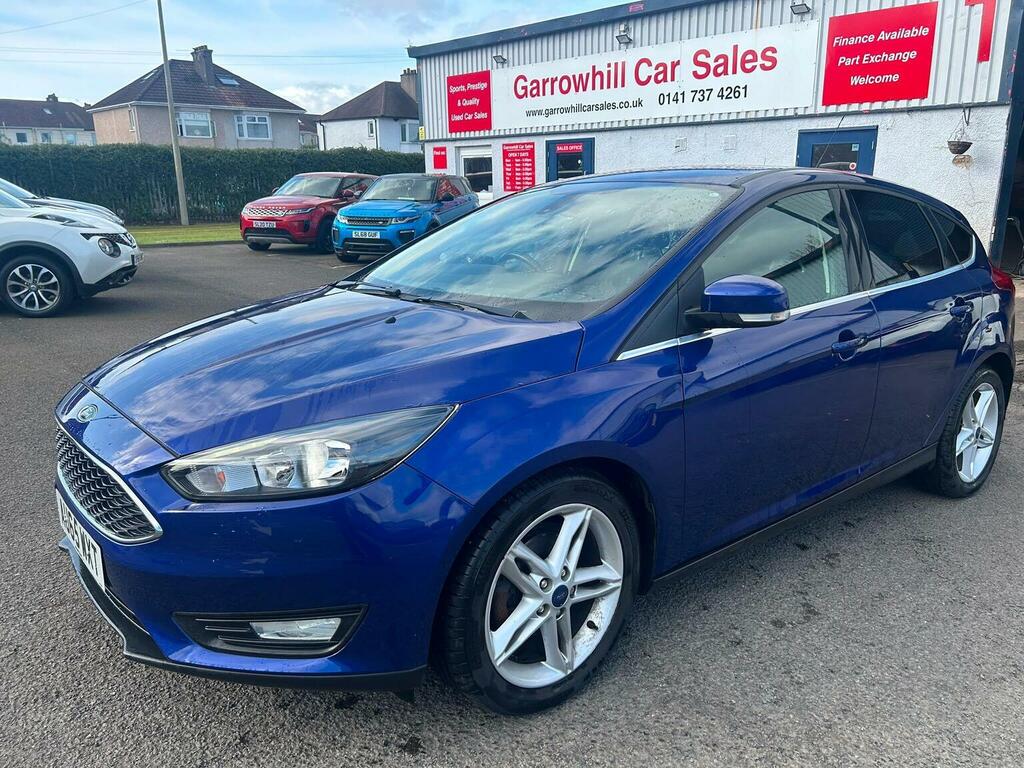 Ford Focus Hatchback 1.5 Tdci Zetec Euro 6 Ss 201565 Blue