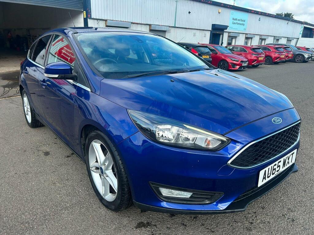 Ford Focus Hatchback 1.5 Tdci Zetec Euro 6 Ss 201565 Blue #2