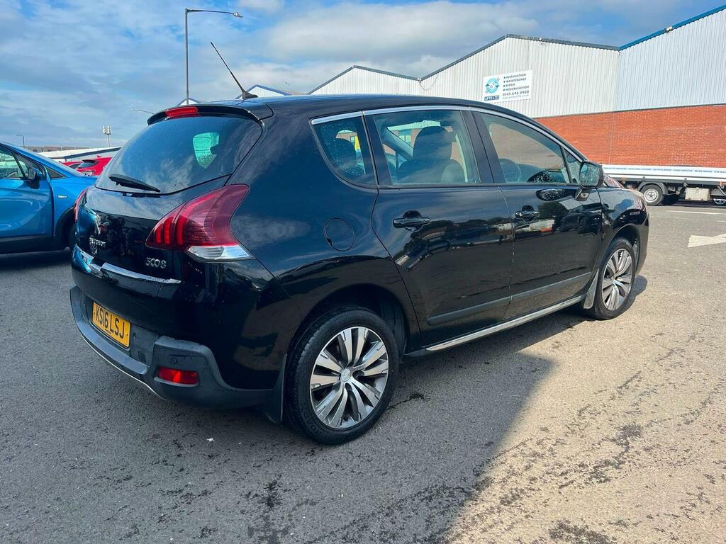 Peugeot 3008 1.6 Bluehdi Active Eat Euro 6 Ss Black #4