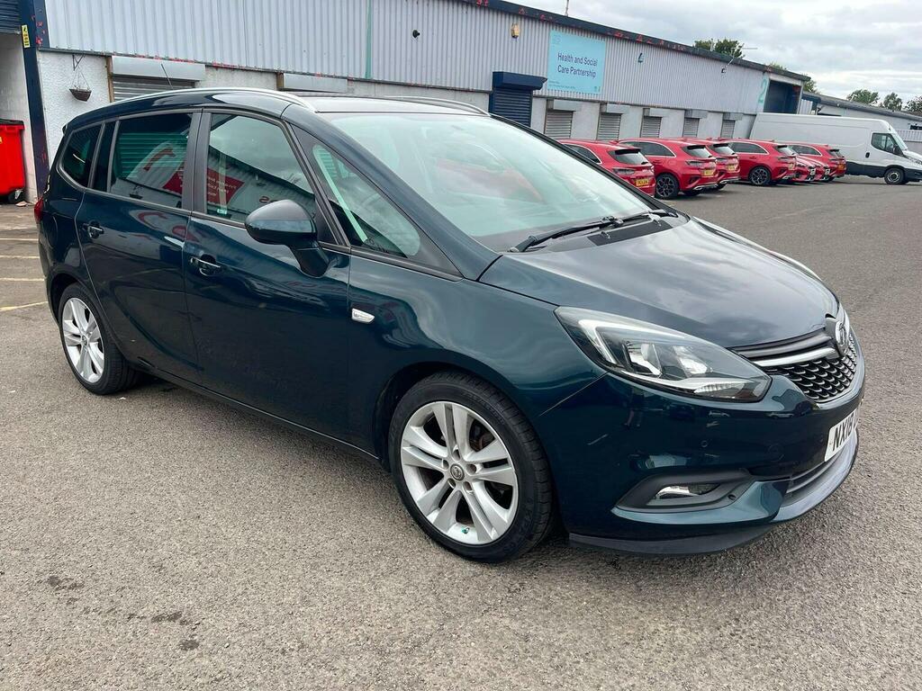 Vauxhall Zafira Tourer 1.4I Turbo Sri Nav Euro 6 Green #3