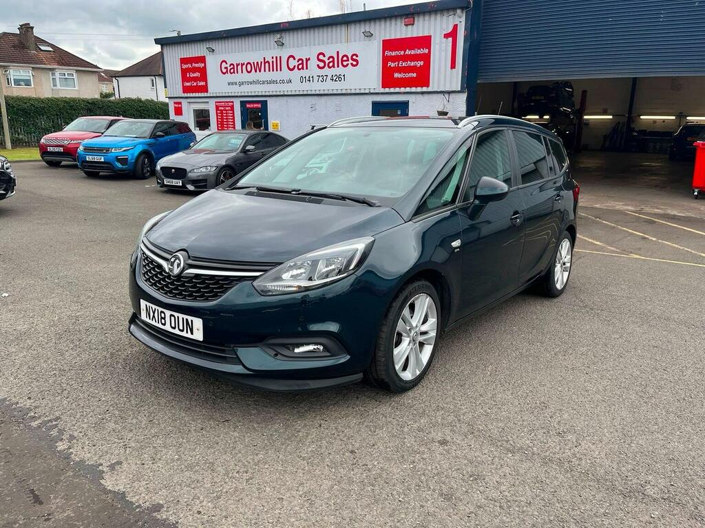 Vauxhall Zafira Tourer 1.4I Turbo Sri Nav Euro 6 Green