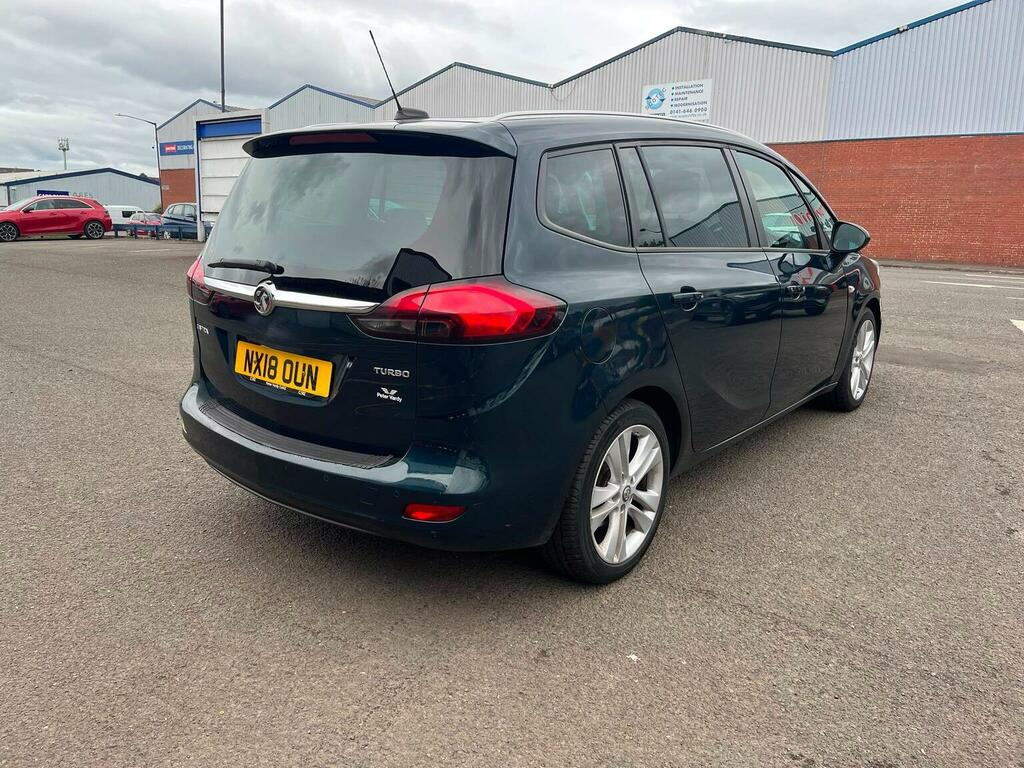 Vauxhall Zafira Tourer 1.4I Turbo Sri Nav Euro 6 Green #4