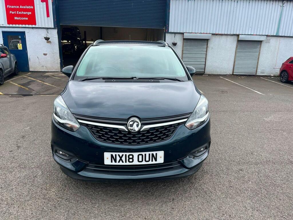 Vauxhall Zafira Tourer 1.4I Turbo Sri Nav Euro 6 Green #2