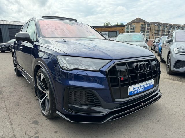 Audi SQ7 4.0 Tfsi V8 Black Edition Suv Tiptronic Blue #4