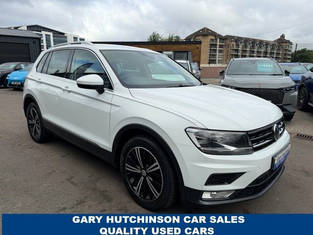 Volkswagen Tiguan 2.0 Tdi Bluemotion Tech Se Suv E White