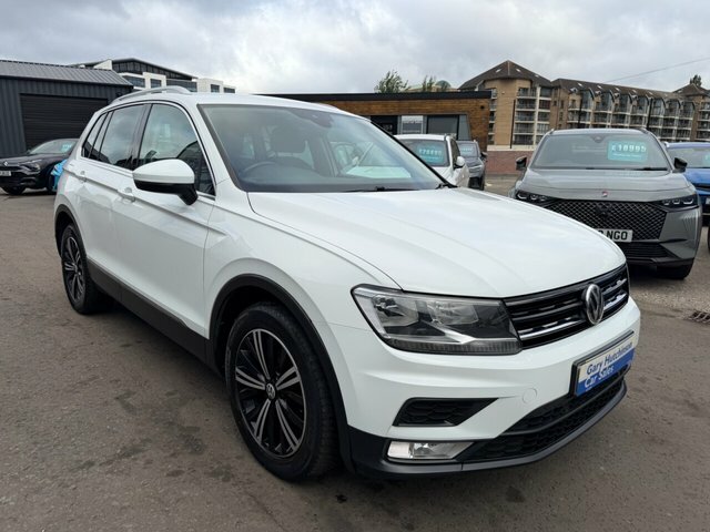 Volkswagen Tiguan 2.0 Tdi Bluemotion Tech Se Suv E White #6