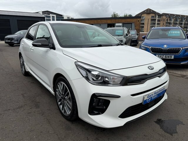 Kia RIO 1.0 T-gdi Gt-line Hatchback Euro OGZ1167 White #5