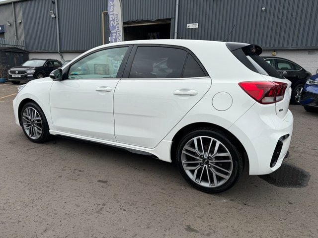 Kia RIO 1.0 T-gdi Gt-line Hatchback Euro OGZ1167 White #4