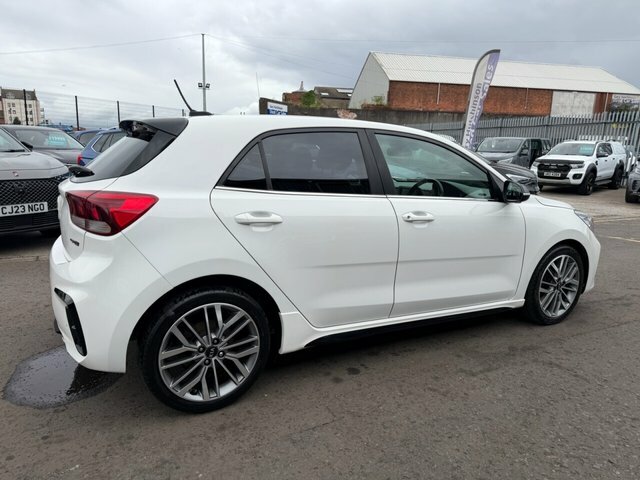 Kia RIO 1.0 T-gdi Gt-line Hatchback Euro OGZ1167 White #2