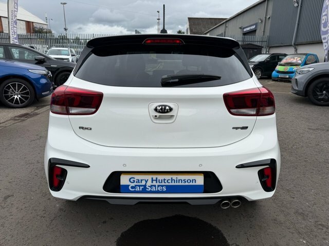 Kia RIO 1.0 T-gdi Gt-line Hatchback Euro OGZ1167 White #3