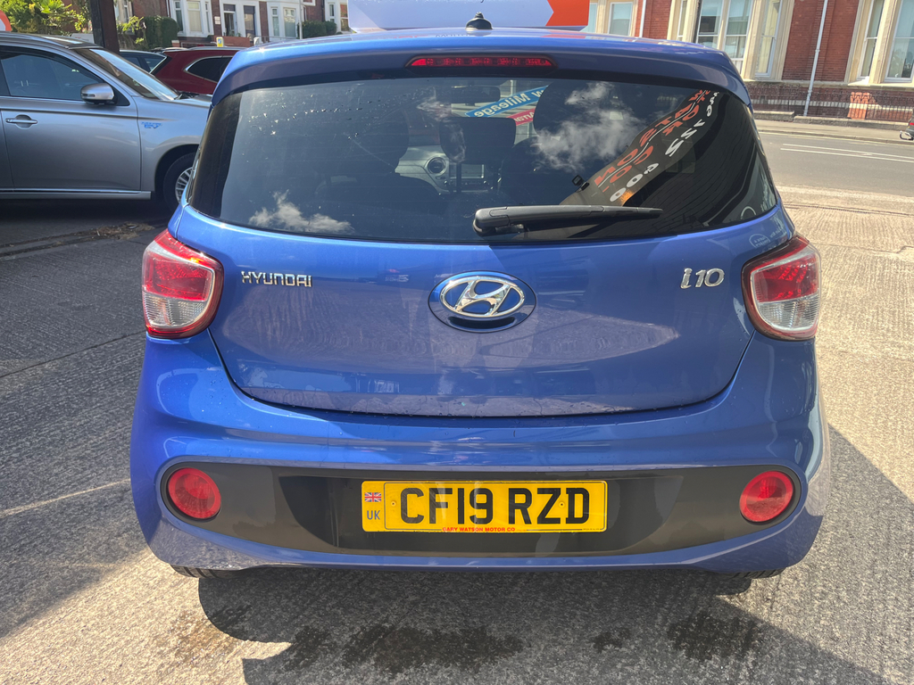Hyundai I10 Play Blue #4