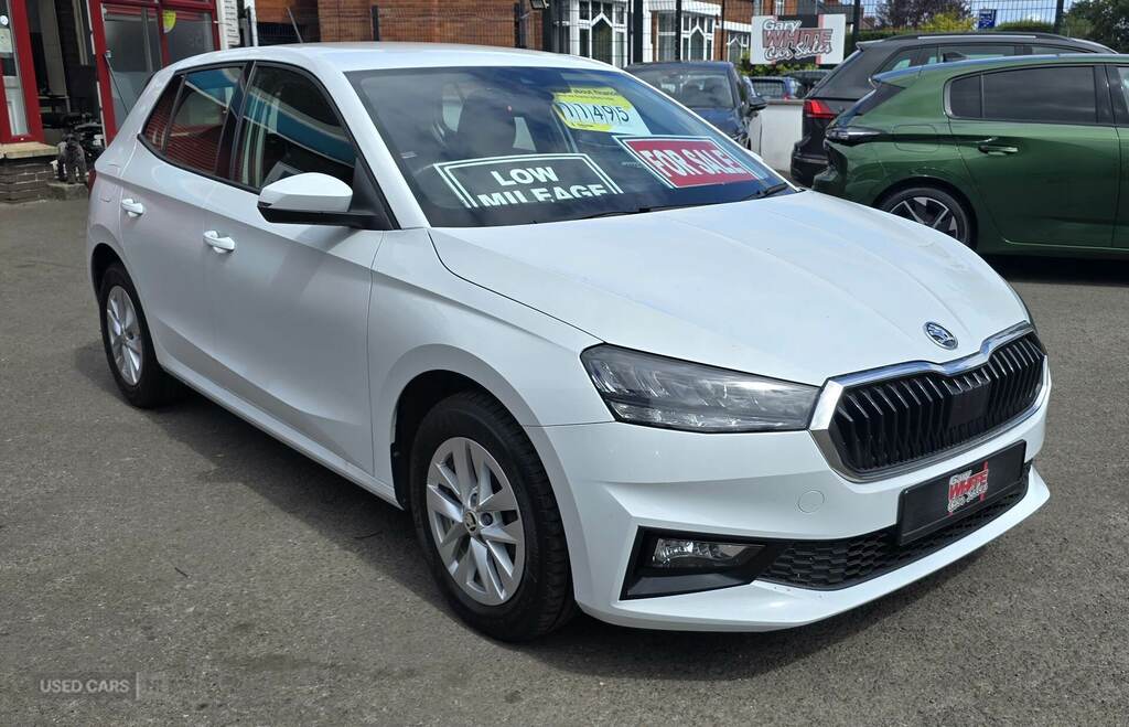 Skoda Fabia 1.0 Mpi 80 Se Comfort SJ23PUU White