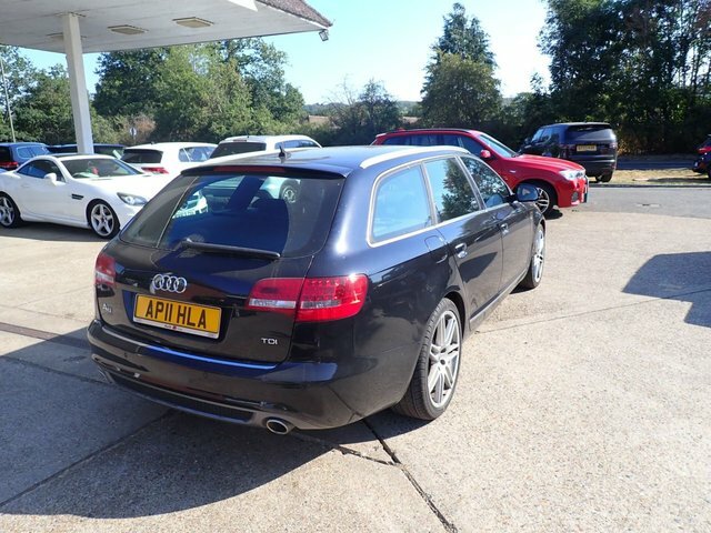 Audi A6 Avant Estate Black #2