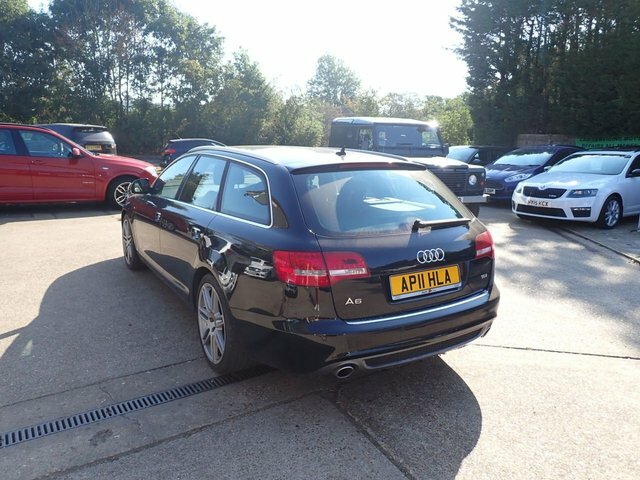 Audi A6 Avant Estate Black #3