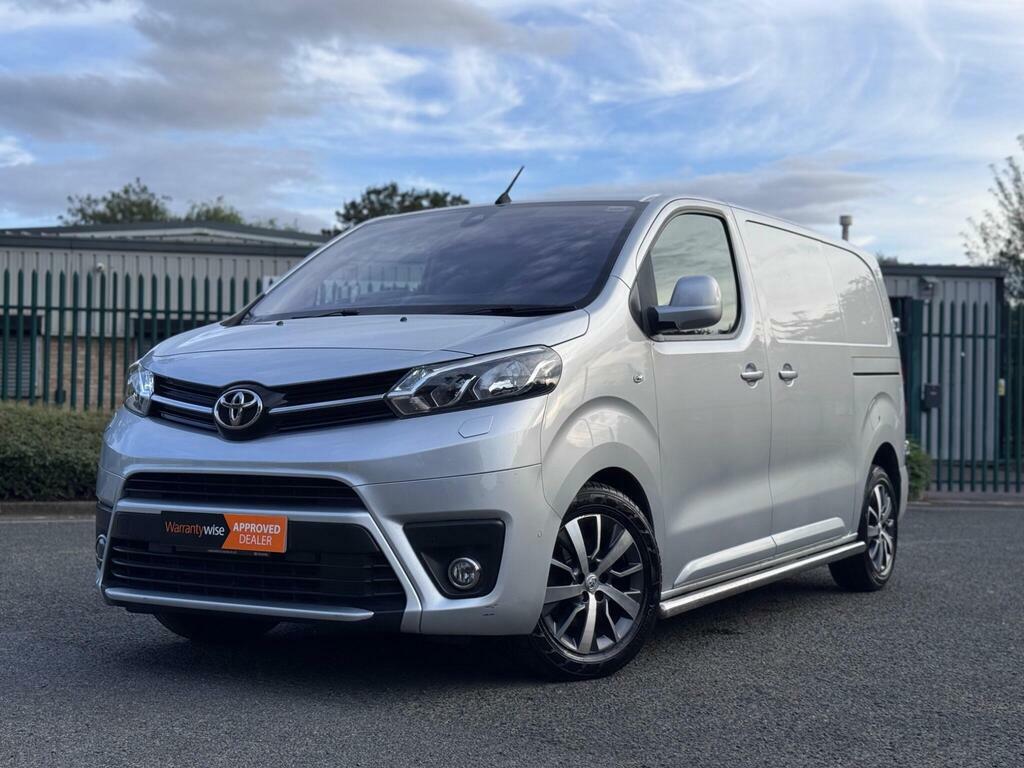 Toyota PROACE 2.0D Design Medium Panel Van Mwb Euro 6 S S Silver #3