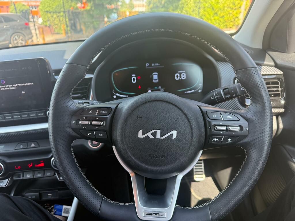 Kia Stonic 1.0 T-gdi Isg 48V Gt-line S White #6